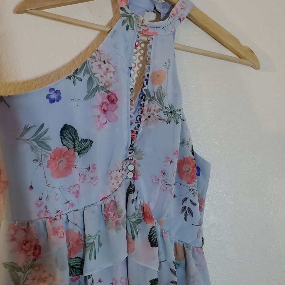 Floral tea dress